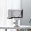 Aluminum Alloy Camera Grip L Bracket with 1/4in 3/8in for