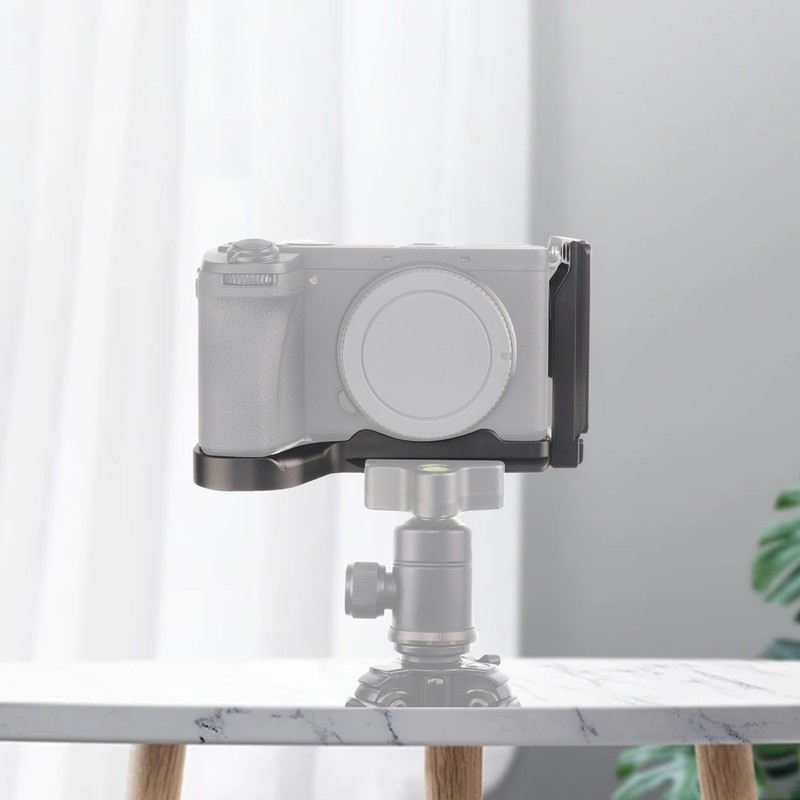 Aluminum Alloy Camera Grip L Bracket with 1/4in 3/8in for
