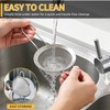 Wine Strainer for Sediment, Fine Mesh Strainer for Kitchen, Made
