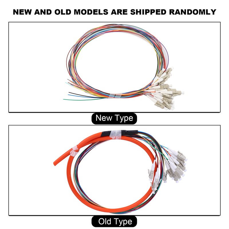 Fiber Pigtail Cable Multimode 12-Cores LC/UPC-62.5/125 with PVC Outer Shell