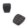 GuusCar 2 Pcs Clutch Pedal Pad Rubber for Transporter T4