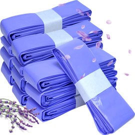 Dazhtu Pack of 12 Nappy Bin Refill Cassettes, Refill Film, Nappy Bin Compatible, Odour-Proof, Thickened, Changing Bucket, Refill Film, Angelcare, LitterLocker, Octagonal Nappy Bin, etc. (Purple)