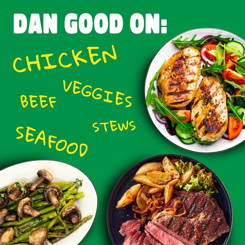 Dan-O's Original Seasoning, 3.5 oz Bottle, All Purpose Seasoning for