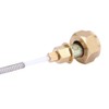 Vikye Gas Refill Adapter, Stove Accessory Portable Small Gas Tank