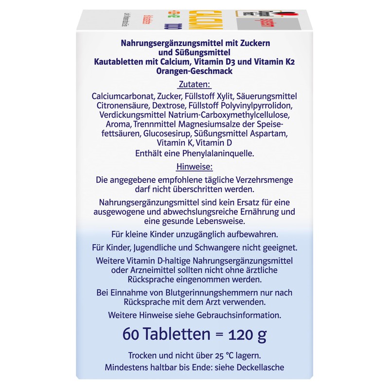 Doppelherz Calcium 1000 + D3 + K2 System - Calcium