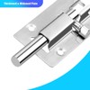 INBOF 2 Pack Slide Lock, 3 Inch Barrel Bolt Latch,