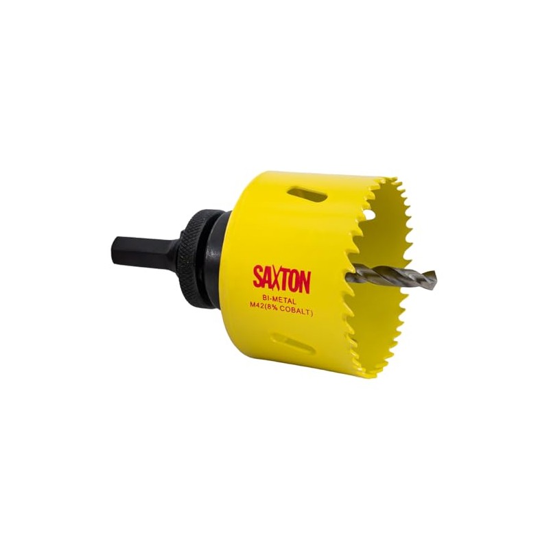 Saxton HSS Hole Saw Cutter M42 Bi-Metal 8% Cobalt Heavy