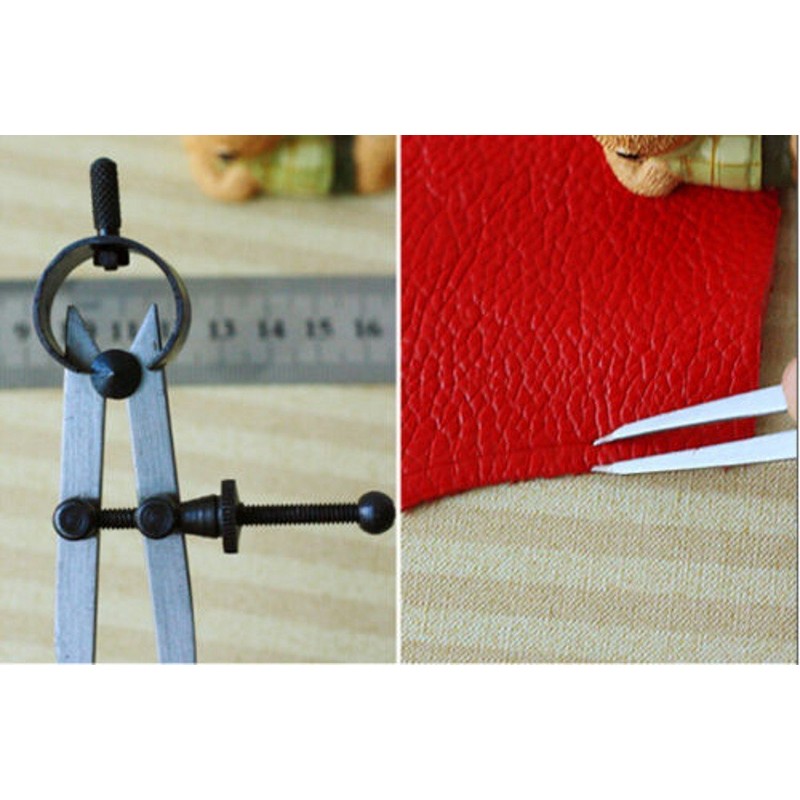 Brccee AC Leathers DIY Adjustable Edge Creaser Wing Divider,Rotating Craft