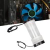 Water Cooling Tank 200ML Temperature Display RGB 160mm G1/4 Cylindrical