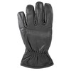MDM Herren Biker Lederhandschuhe, Biker Handschuhe, Chopper Leder Handschuhe (Schwarz,