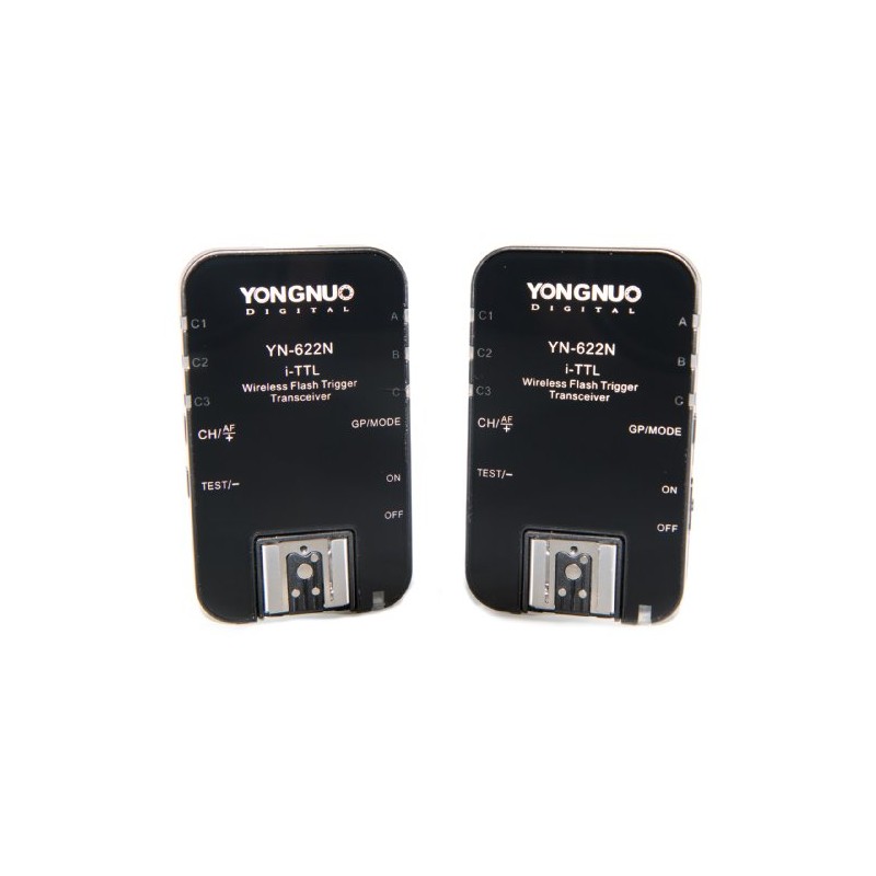 Yongnuo YN-622N-USA i-TTL 2.4-GHz Wireless Flash Trigger Transceiver Pair for