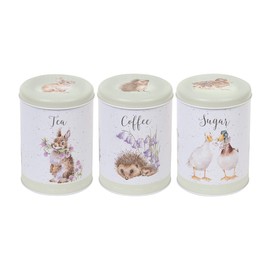 Wrendale Designs by Hannah Dale The Country Set' Country Animal Tea Coffee Sugar Set