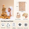 GDDAY Beeswax Bread Bags for Homemade Bread,Reusable Beeswax Bags for