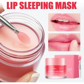 Mascarilla Labial Nocturna Intensa - Bálsamo Reparador para Labios Agrietados con Aceite de Oliva y Camelia Hidratación Profunda 8H (1)