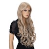 Prettyshop Voluminous Heat-resistant Synthetic Fibre Wig, Wavy Long Hair