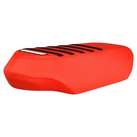 Enjoy Mfg 2020-24 Skidoo Summit 850 E-Tec Turbo Seat Cover  all BRIGHT RED/BLACK ribs #425