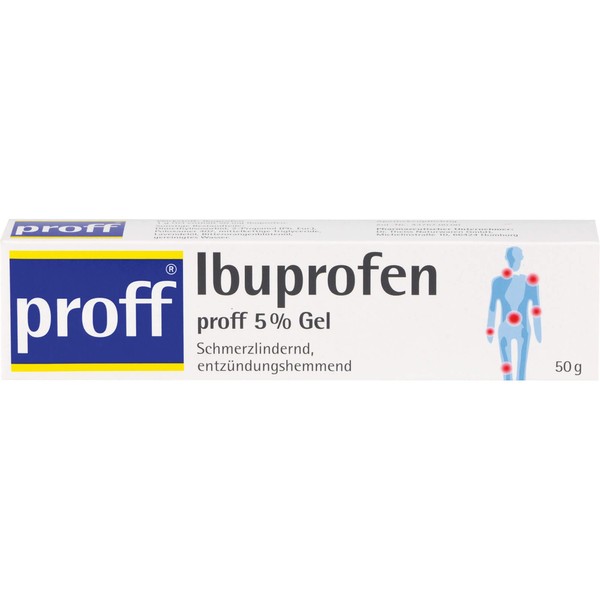 proff Ibuprofen 5 % Gel, 50 g Gel
