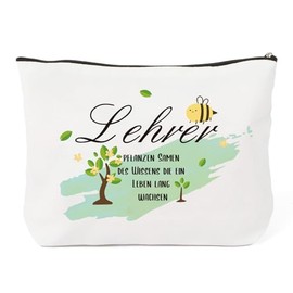 Teacher gift, farewell gift, teacher Christmas, cosmetic bag, driving gift, teacher gift for farewell, thank you gifts, small, thank you gifts for teacher teacher