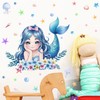 ANHUIB Mermaid Wall Sticker Decoration