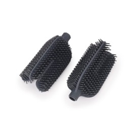 Joseph Joseph Flex 360 Replacement Toilet Brush Heads with Anti-Drip Function, Anti-Clogging and Triple Action - Pack of 2