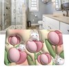Tnfeeon 3D Visual Bath Mat, 3D Bathroom Mat Water Absorption