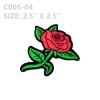 Unbranded Flower Rose  Iron On Embroidered Patch C005-04