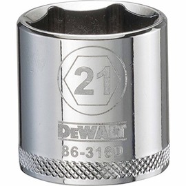 DEWALT DWMT86322B 3/8" 6 PT Deep Socket 10MM