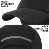 GADIEMKENSD Winter Fleece Hats Reflective Ponytail Hat for Women Baseball