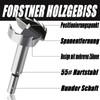 Vearter 5 Piece Forstner Drill Bit Set, 15/20/25/30/35 mm Hole