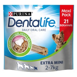 Dentalife Purina Teartalife Extra Mini - Maxi Pack - 207 g - 21 chambers for very small dogs