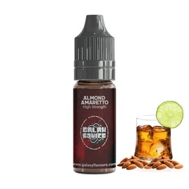 Almond Amaretto High Strength Flavouring - 230+ Flavours - Galaxy Food Flavours - 10ml Bottle