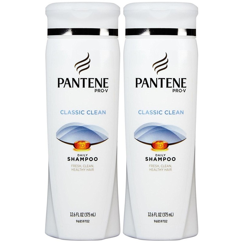 Pantene Pro-V Classic Clean Shampoo 12.60 oz (Pack of 2)