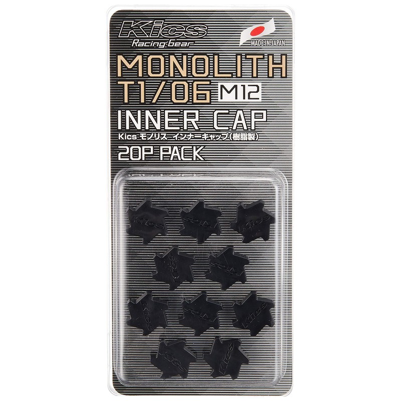 KYO-EI INDUSTRIAL CORPORATION MONOLITH T1/06 Inner Cap M12 Resin Black