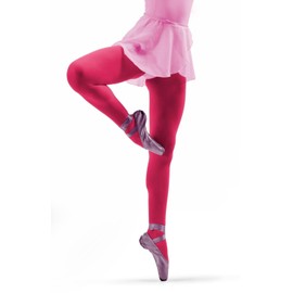 sesto senso Girls' Tights 40 Denier Children's Tights Opaque Microfibre Colourful Girl, Pink (pink coral)