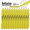 INTUNO Yellow Highlighters, 120 Count, Chisel tip, Suitable for Office