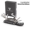 STAHLWERK Multitool/Multifunction Tool/16 in 1 Bicycle Repair Tool/Wheel Tool for