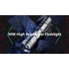 Garberiel High Lumen Super Bright 30W LED Flashlight Rechargeable Tactical