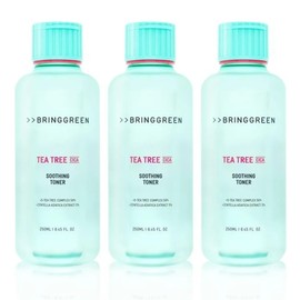 [Bringgreen] Bringgreen Tea Tree Cica Soothing Toner 250ml 3 packs / [브링그린] 브링그린 티트리 시카 수딩 토너 250ml 3개