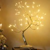 FUCHSUN 108 LED Tabletop Bonsai Tree Light Warm White Fairy