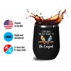 Bird Lover Black Edition Wine Tumbler 12oz - Birds to