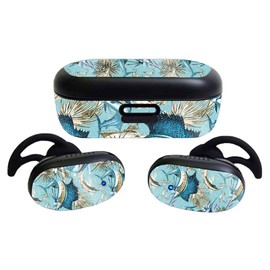 MightySkins Glossy Glitter Skin Compatible with Bose QuietComfort Earbuds (2020)