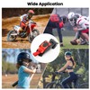 RMISODO 4 Pieces Motorcycle Helmet Buckles Clip Plastic Motor Bike