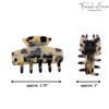 French Amie Chic - Pinza para el pelo hecha a