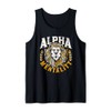 Extrovert Leader Lion Alpha Mentality Personality Coach Tank Top