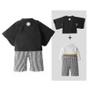 SZCQ Baby Boy Kimono Romper Suit Japanese Costumes Infant Cotton
