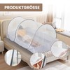 WRQIOO Mosquito Net Travel, Mosquito Net Travel Pop Up Single