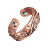 MagVIVACE Pure Copper Ring for Women, Magnetic Lymphatic Drainage Ring
