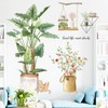 House Plants Wall Sticker Removable Wallpaper Sticker Wall Decal Wall