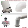 Kair Ceiling Valve 125mm - 5 inch Stainless Steel Adjustable