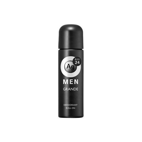 Ag Deo 24 Men's Deodorant Roll-On Grande, Unscented, 4.2 fl oz (120 ml) (Quasi-Drug), Set of 4